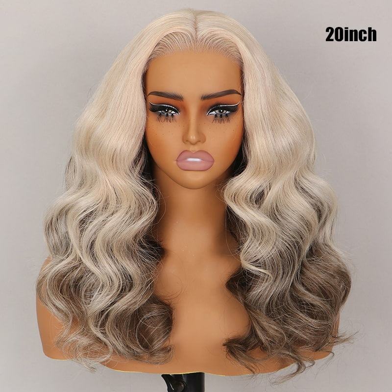 Peekaboo Honey Blonde 5x6 Loose Body Wave Glueless Wig